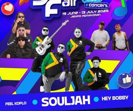 Yuk, Bergoyang Bareng Souljah hingga Feel Koplo Hari Ini di Jakarta Fair