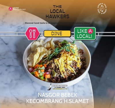 The Local Hawkers Hadirkan Sensasi Legendaris Bebek Goreng H Slamet di Double Chin Restaurant & Bar