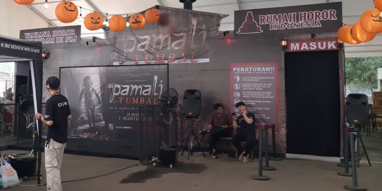 Serunya Masuk Wahana Rumah Horor Indonesia di Jakarta Fair