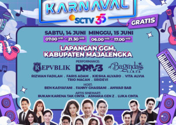 Karnaval SCTV Bakal Semarakkan Kota Majalengka Akhir Pekan Ini