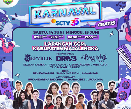 Karnaval SCTV Bakal Semarakkan Kota Majalengka Akhir Pekan Ini