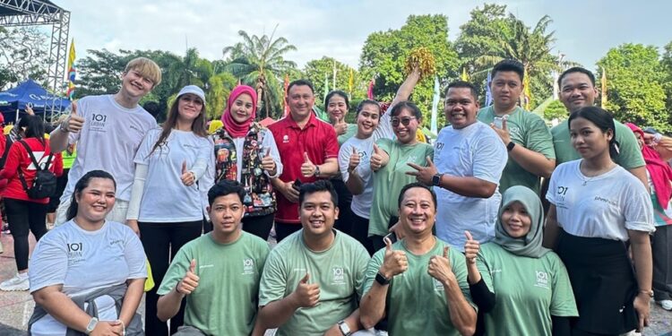 1O1 URBAN Jakarta Kelapa Gading Meriahkan HUT DKI Jakarta ke-498, Sajikan Rasa Rasa dan Senam Primadona Bareng Walikota Jakut