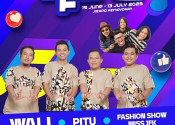 Jakarta Fair Spesial Malam Ini, Ada Wali Band, Pitu hingga Fashion Show Miss JFK 2025