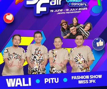 Jakarta Fair Spesial Malam Ini, Ada Wali Band, Pitu hingga Fashion Show Miss JFK 2025