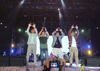  Wali Band Ajak Pengunjung Jakarta Fair Goyang Tipis-tipis