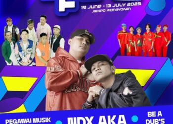 Bersiaplah, NDX AKA Malam Ini Bakal Bikin Jakarta  Fair Berjoget