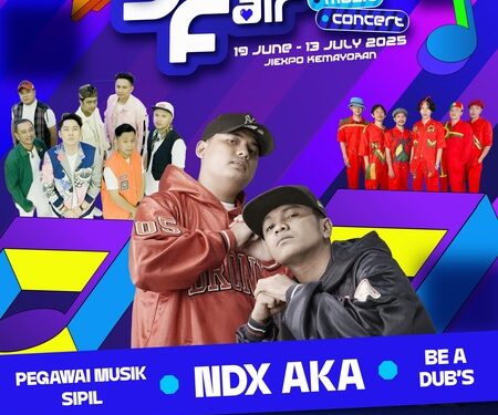 Bersiaplah, NDX AKA Malam Ini Bakal Bikin Jakarta  Fair Berjoget