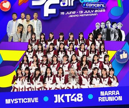 Ceria Bareng JKT48 Malam Ini di Jakarta Fair 2025
