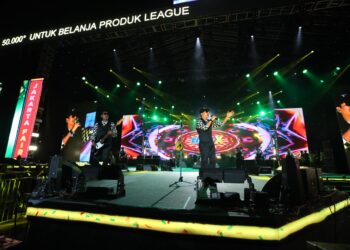 Tipe-X Tunjukkan Konser Penuh Keakraban di Jakarta Fair