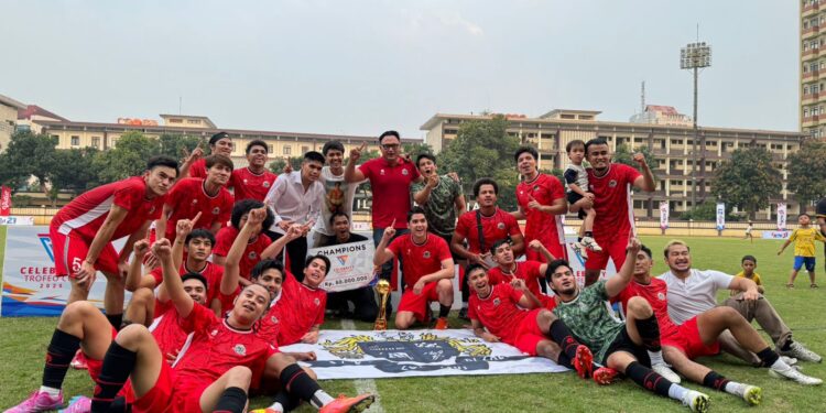 Colossus FC Benamkan Selebritis FC, Sabet Juara Celebrity Trofeo Cup 2025