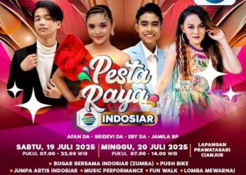 Pesta Raya Indosiar Hadirkan Jebolan D’ Academy, Siap Semarakkan HUT Kabupaten Cianjur ke-348