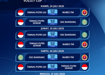 Moji Volley Cup 2025 Ajang Pemanasan Timnas Putri Indonesia Menuju Pentas Dunia