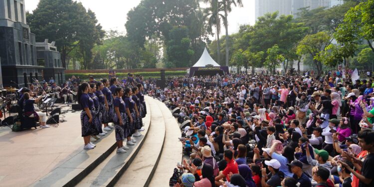 Pagelaran Sabang Merauke Hikayat Nusantara 2025 Lebih Dekat ke Warga Jakarta Gelar Hiburan di CFD Sudirman