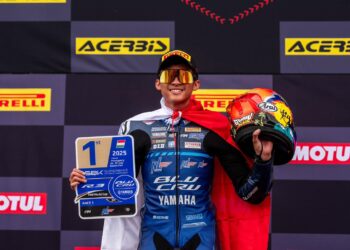 Arai Agaska Jawara di R3 bLU cRU World Cup Hungaria 2025, Bamsoet: Terbuka Peluang Berlaga di World Superbike Championship