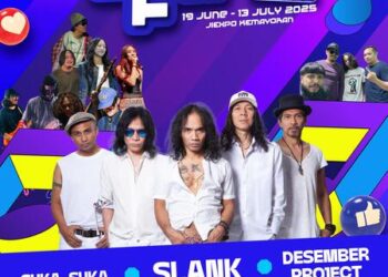 Slanker, Yuk Padati Jakarta Fair, Ada Penampilan Slank Malam Ini