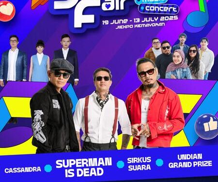 Superman Is Dead hingga Pengundian Grand Prize  Bakal Warnai Keseruan Jakarta Fair Malam ini