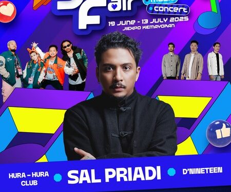 Jangan Terlewatkan, Sal Priadi Hadir Malam Ini di Jakarta Fair