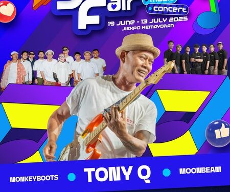 Pesta Reggae Bareng Tony Q Malam Ini di Jakarta Fair