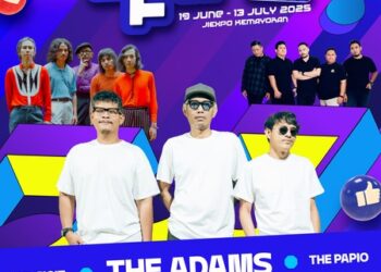 Jakarta Fair Malam Ini Ada Aksi Panggung The Adams hingga The Sigit