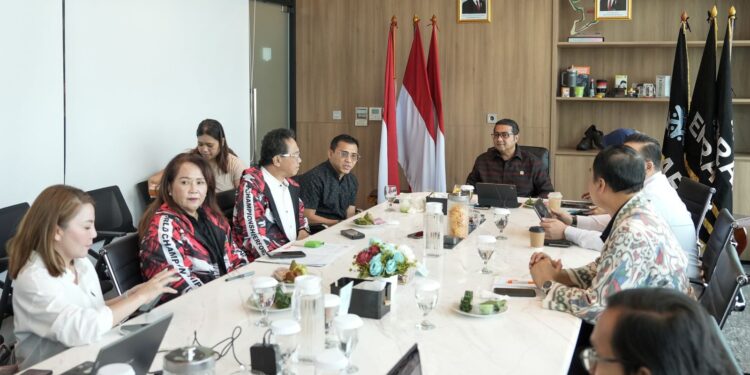 Anang Hermansyah Temui Menekraf Riefky Bahas Kesiapan Indonesia dalam Ajang WCOPA di AS