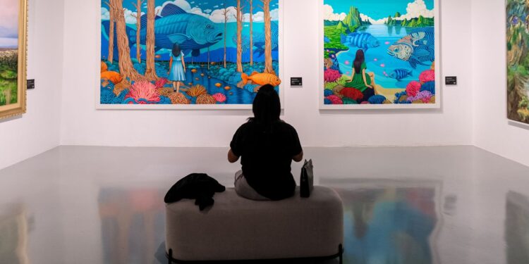 Pameran Art for Peace and a Better Future Sajikan 31 Karya Seni Persembahan SBY Art Community