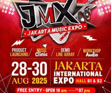 Jakarta Music Expo (JMX) 2025 di JIExpo Bakal Suguhkan 60 Brand Lokal dan Internasional di Industri Musik
