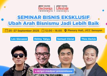 GSI 2025 Gelar Konferensi Inspiratif Bareng Helmy Yahya, Theo Derick, Samuel Christ, dan Leo Giovanni