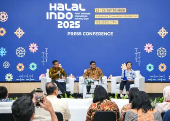 Halal Indo 2025, Menperin Optimis Jalan Indonesia Menjadi Pusat Industri Halal Dunia