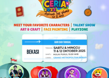 MentariTV Fest Ceria 2025 Persembahan MentariTV, Ajak Keliling Dunia Bareng Tokoh Animasi Populer
