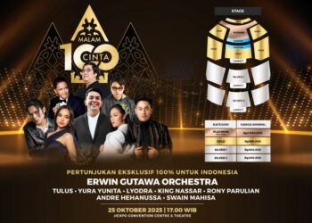 Jangan Lupa, Konser “Smartfren Malam 100 Cinta” Digelar Sabtu Ini di JIExpo Theater
