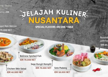 Sensasi Lezat, Autentik dan Segar di Jelajah Kuliner Nusantara The Tavia Heritage Hotel
