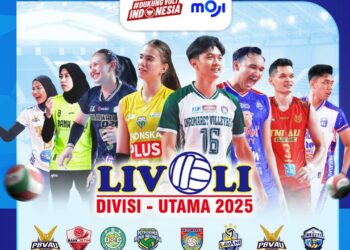 Serunya Final Four Livoli Divisi Utama 2025 Bakal Tersaji Eksklusif di MOJI
