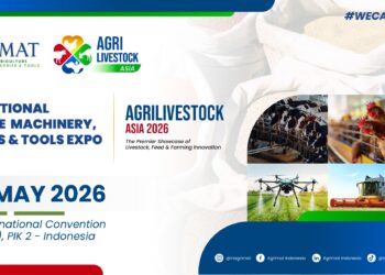 Agrilivestock Asia dan Agrimat 2026 Diluncurkan, Dorong Modernisasi Farm-to-Retail Indonesia