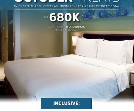 Holiday Inn Express Jakarta International Expo Suguhkan Promo Spesial “October Treats”