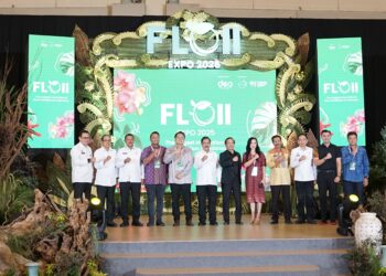 Resmi Dibuka, FLOII Expo 2025 Dorong Ekspor Industri Hortikultura