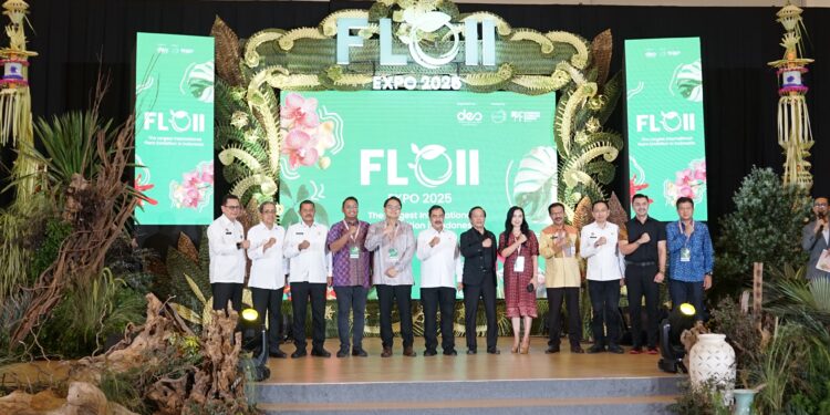 Resmi Dibuka, FLOII Expo 2025 Dorong Ekspor Industri Hortikultura