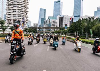 Scomadi Indonesia Rayakan HUT ke- 2 Bareng 40 Komunitas dan Ratusan Riders