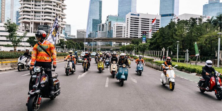 Scomadi Indonesia Rayakan HUT ke- 2 Bareng 40 Komunitas dan Ratusan Riders