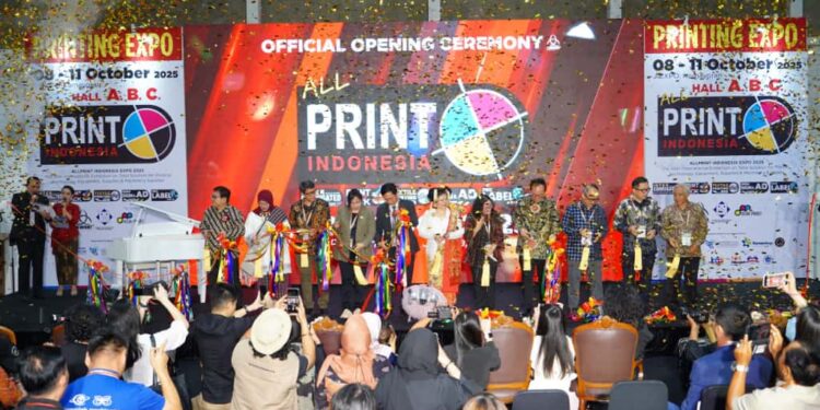ALLPrint 2025 JIExpo, Diikuti 500 Exhibitor dari 20 Negara Tunjukkan Indonesia Pasar Potensial di Industri Percetakan