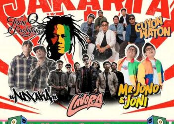 PGR Vol 10 Ajak Bergoyang Akhir Pekan Ini di Parkir Barat JIExpo, Ada NDX AKA, Guyon Waton hingga Tony Q