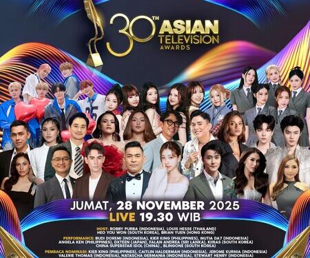 Indosiar dan Vidio Siarkan Langsung 30th Asian Television Awards 2025
