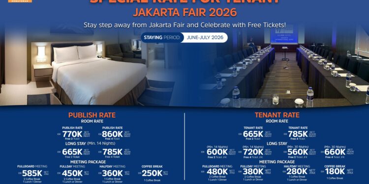 Penawaran Spesial Holiday Inn Express Jakarta International Expo Sambut Jakarta Fair 2026