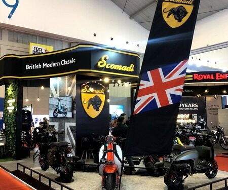 GAIKINDO Jakarta Auto Week 2025, Scomadi Usung 8 Skuter Andalannya