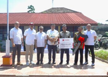 Dyandra Promosindo Peduli Pendidikan Renovasi Fasilitas Pendidikan di SMP Ganesa Satria