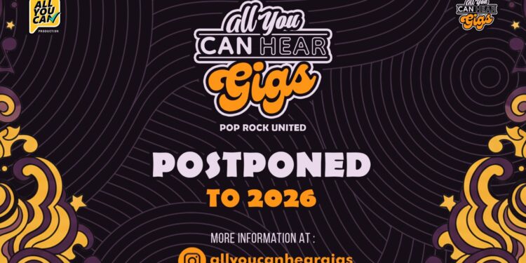 All You Can Hear Gigs Vol 2 Resmi Ditunda ke Juni 2026, Ini Sebabnya