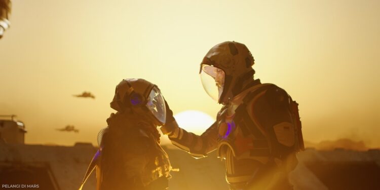 Film Pelangi di Mars Suguhkan Perpaduan Apik Live Action dengan Animasi 3D