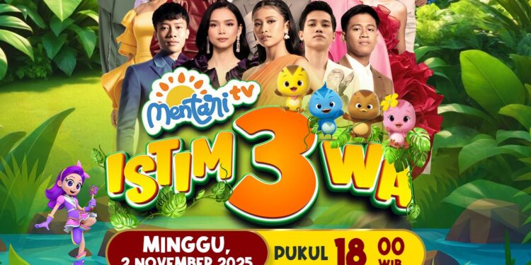Semarak HUT MentariTV, Ada Abang L, Rizky Billiar, Lesti Kejora hingga Maskot Kartun Favorit