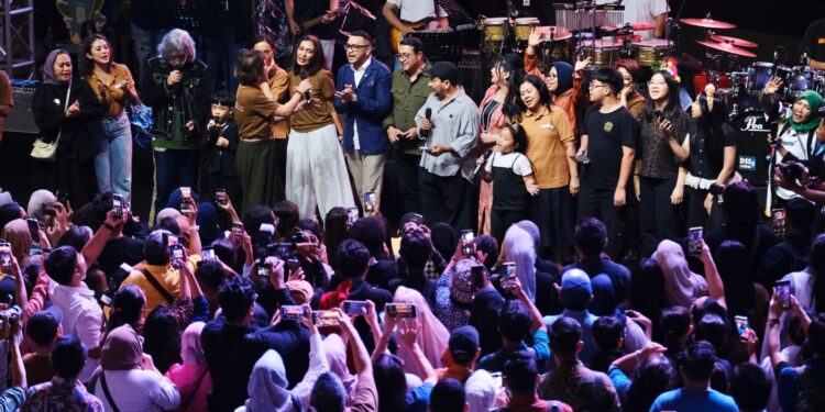 Konser Heal Sumatra Kedua Bersama 100 Musisi Terkumpul Lebih dari Rp17 Miliar