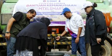 XLSmart Salurkan Donasi ke Sumut, Sumbar hingga Pelosok Aceh