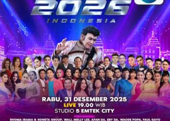 Tahun Baru, Indosiar Persembahkan Happy New Year 2026 Indonesia